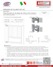 FAC KIT DE HERRAJES CANTILEVER ANCHO X PESO MAXIMO.pdf, ADS Puertas & Portones Automaticos S.A. de C.V.